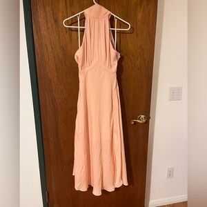 Hello Molly Peach Halter Dress